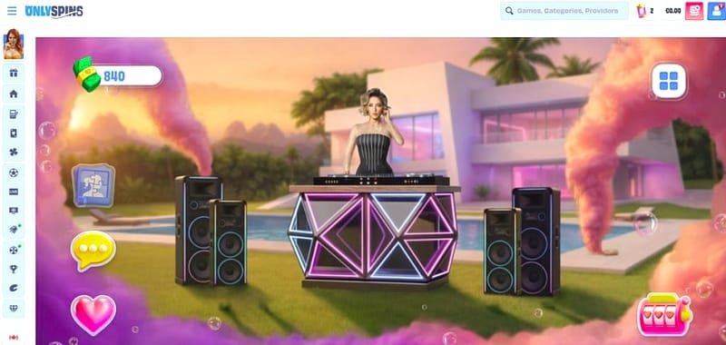 Live Casino w Only Spins - streaming na 4G naprawdę działa