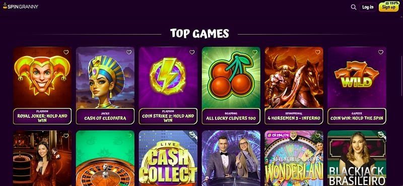 SpinGranny opinie – SpinGranny kasyno - katalog gier i dostawcy