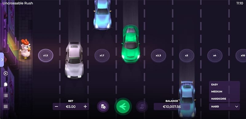 Uncrossable Rush możliwe wygrane na Medium: gdzie zaczyna się realny potencjał